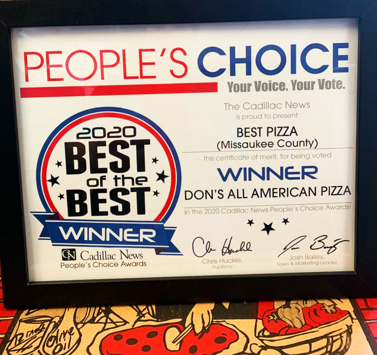 Best Pizza in Missaukee County